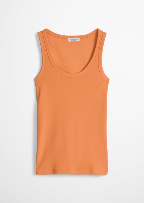 Regular tank top — Warm Orange