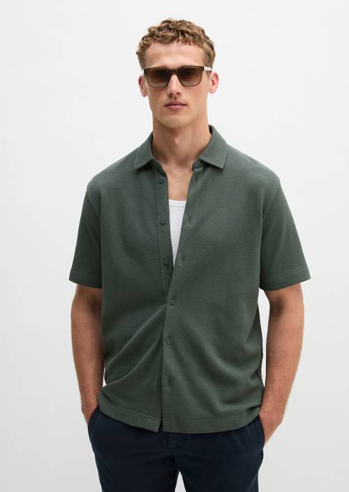 Poloshirt regular Mangrove in Frontalansicht