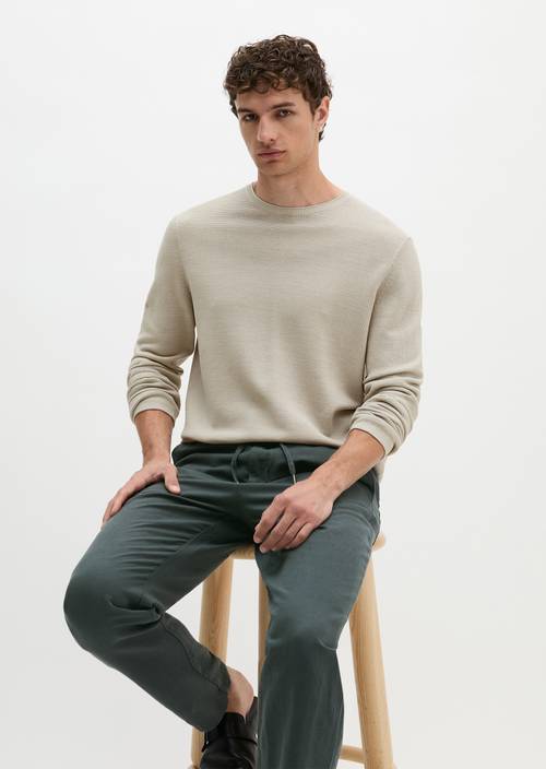 Sweater regular Grey Kit in front view