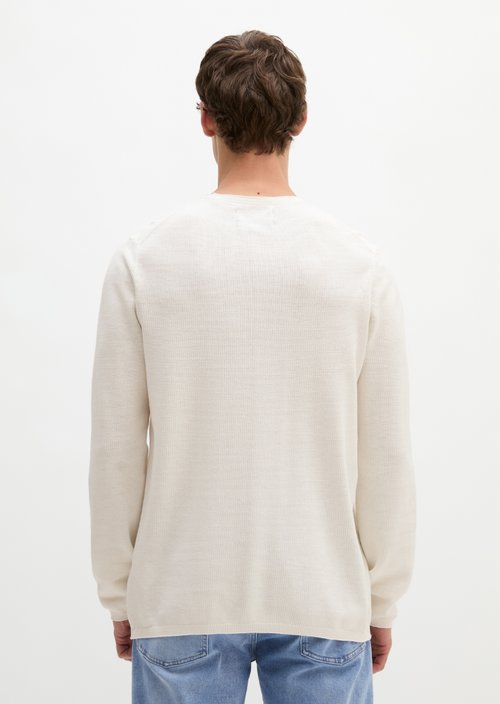 Sweater regular — White Cotton