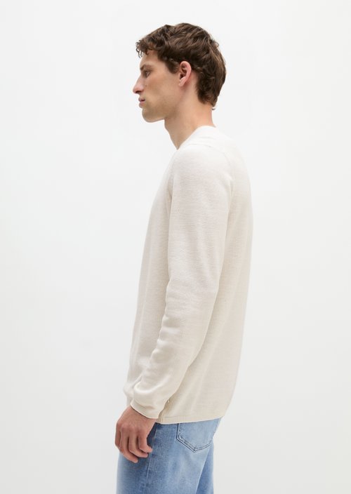 Sweater regular — White Cotton