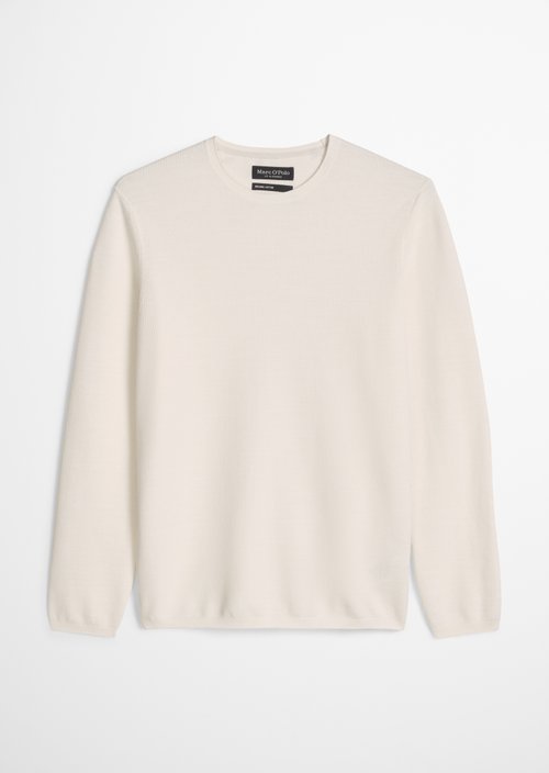 Sweater regular — White Cotton