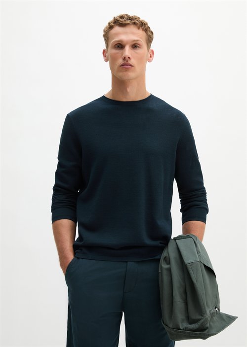 Sweater regular — Dark Navy
