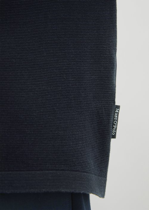 Travel Collection short-sleeved sweater — Deep Night Blue