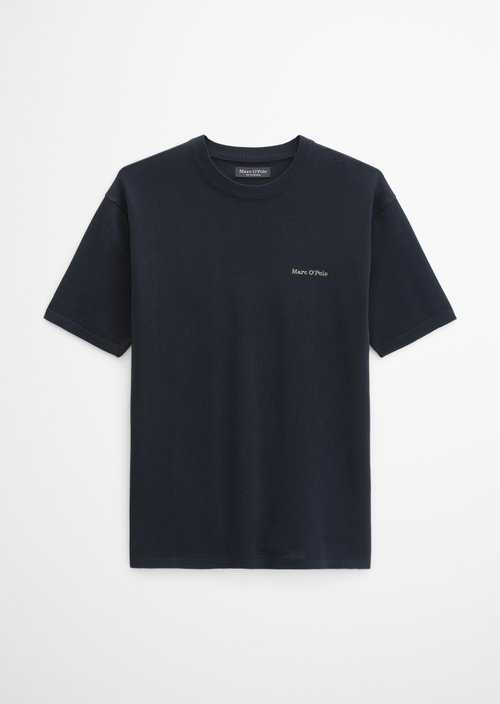 Travel Collection short-sleeved sweater — Deep Night Blue