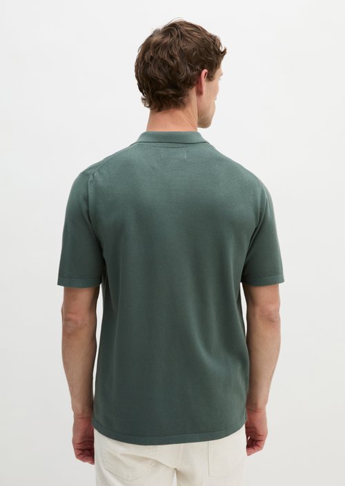 Regular knit polo shirt — Mangrove