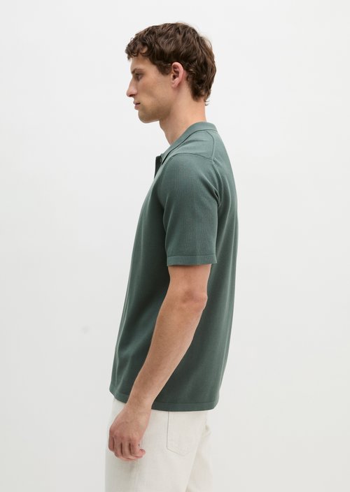 Regular knit polo shirt — Mangrove
