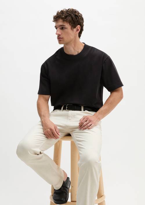 Jeans modèle Kalmo droit White en vue de face