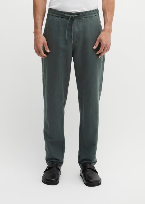 Chino model Belsbo Jogger relaxed — Mangrove