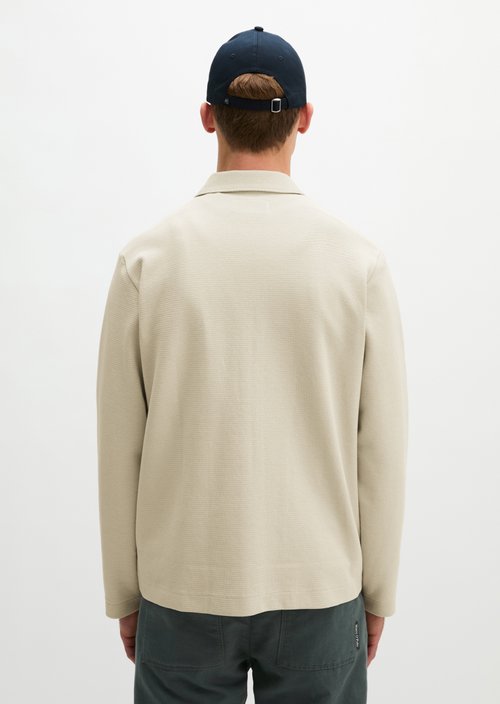 Zipper sweat jacket regular — Grey Kit