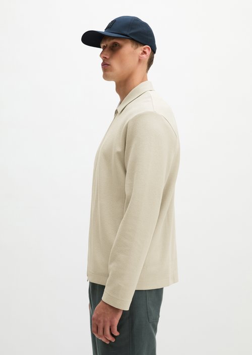 Zipper sweat jacket regular — Grey Kit