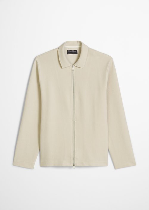 Zipper sweat jacket regular — Grey Kit