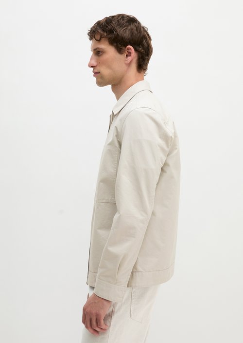 Zipper overshirt — Grey Kit