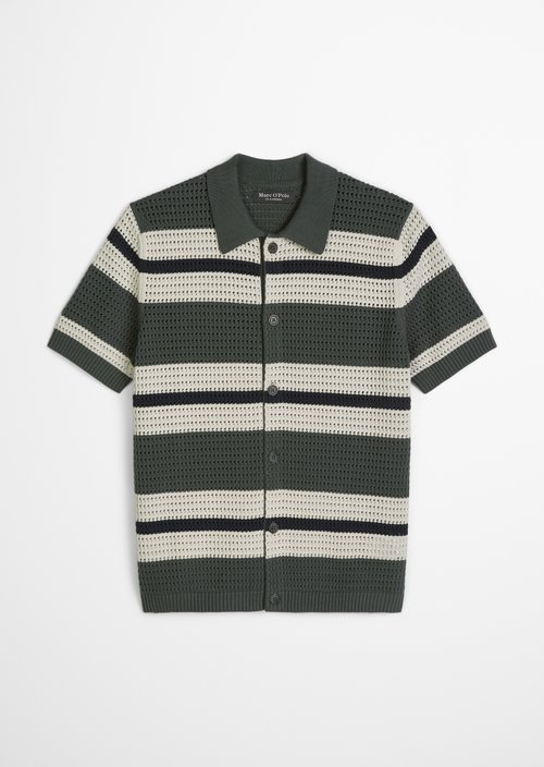Regular short-sleeved knit shirt — Mangrove