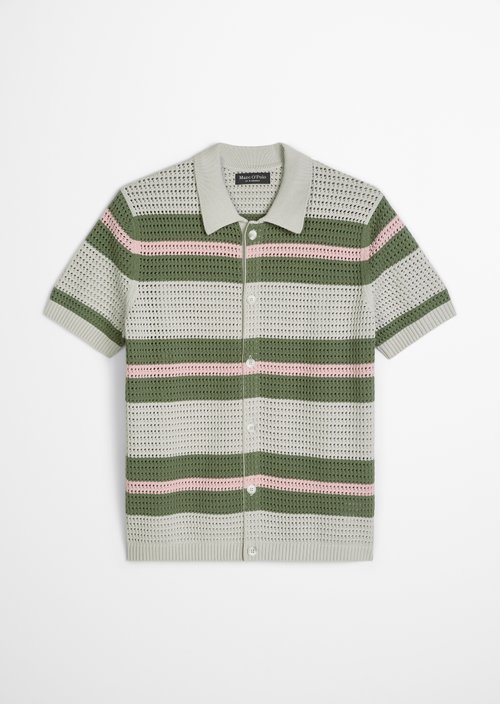 Regular short-sleeved knit shirt — Grey Kit