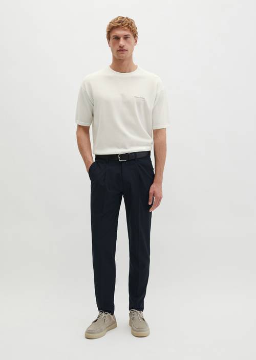 Pants Model Morot Jogger DFB Travel Collection Deep Night Blue in front view