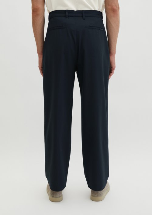 Trousers Model Mossbo Travel Collection — Deep Night Blue