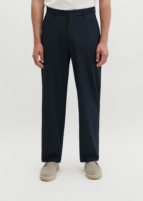 Trousers Model Mossbo Travel Collection — Deep Night Blue