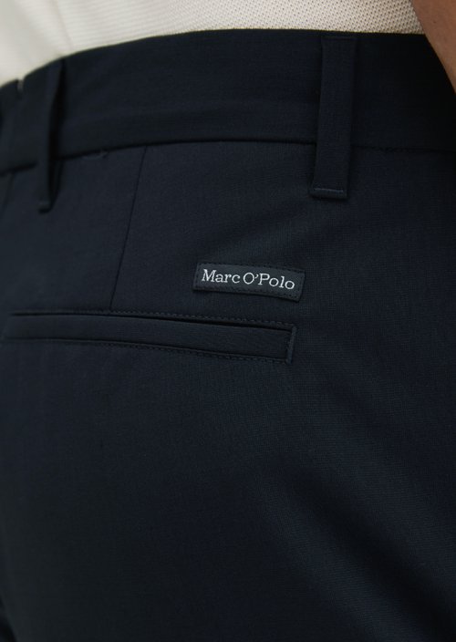 Trousers Model Mossbo Travel Collection — Deep Night Blue