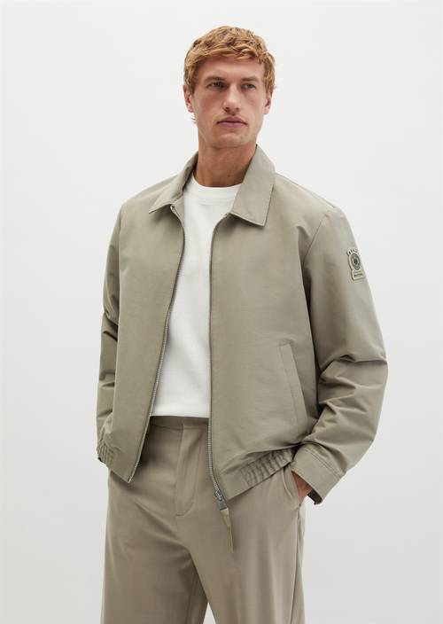 Veste zippée DFB Travel Collection Frozen Taupe en vue de face