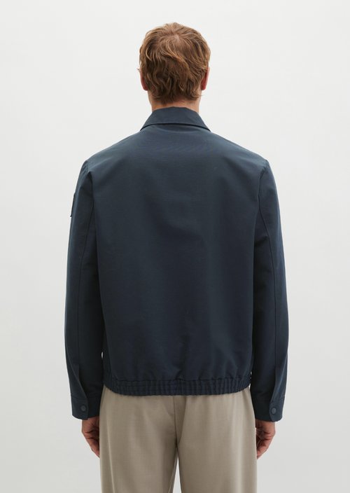 DFB Travel Collection zipper jacket — Deep Night Blue