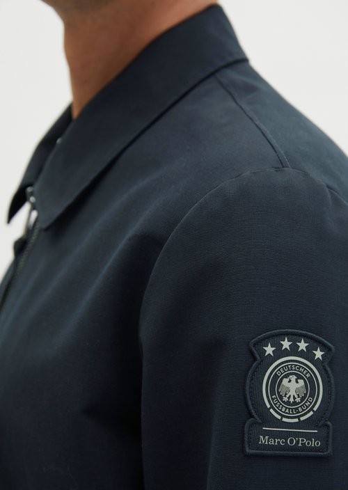 DFB Travel Collection zipper jacket — Deep Night Blue