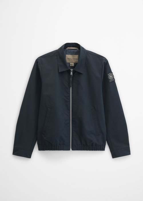 DFB Travel Collection zipper jacket — Deep Night Blue