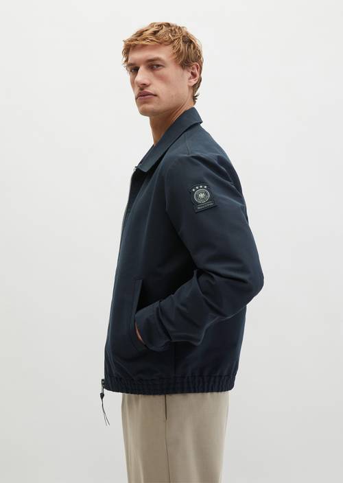 Veste zippée DFB Travel Collection Deep Night Blue en vue de face