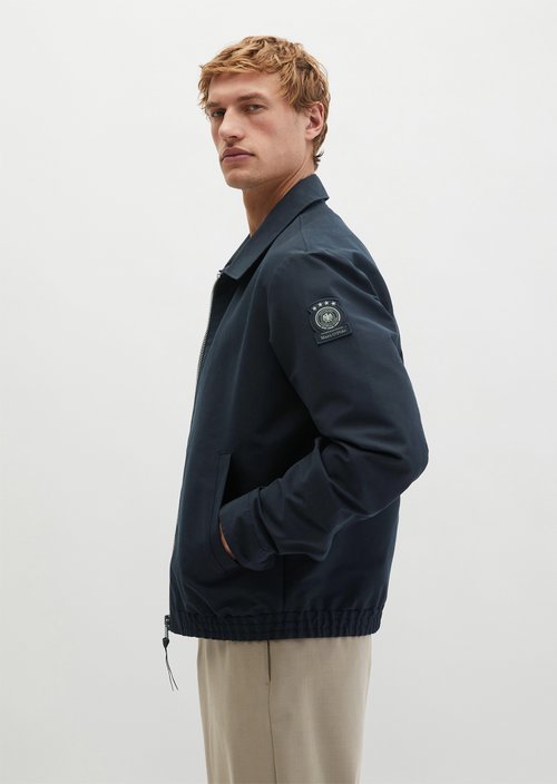 DFB Travel Collection zipper jacket — Deep Night Blue
