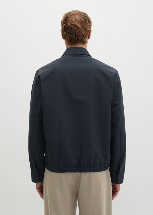 Zipper jacket Travel Collection — Deep Night Blue