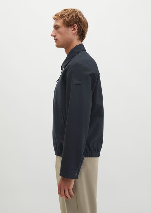 Zipper jacket Travel Collection — Deep Night Blue