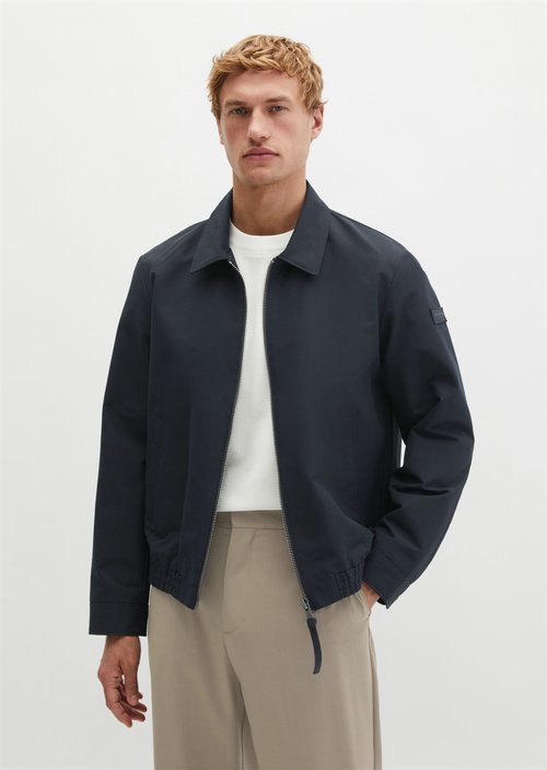 Zipper jacket Travel Collection — Deep Night Blue