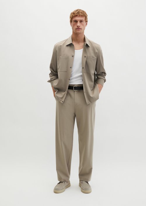 Overshirt DFB Travel Collection — Frozen Taupe