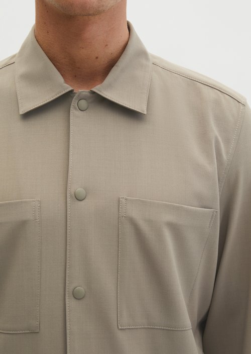 Overshirt DFB Travel Collection — Frozen Taupe