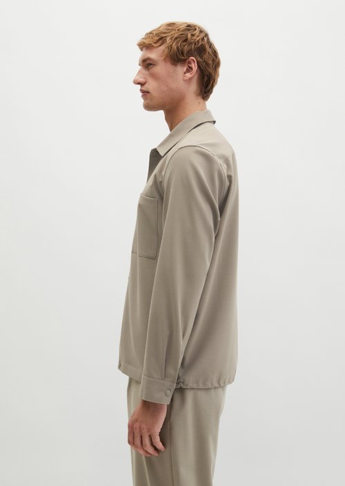 Overshirt DFB Travel Collection — Frozen Taupe