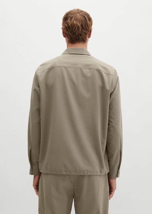 Overshirt Travel Collection — Frozen Taupe