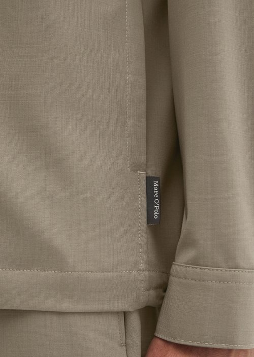 Overshirt Travel Collection — Frozen Taupe