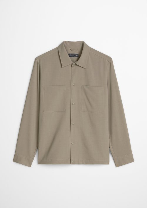 Overshirt Travel Collection — Frozen Taupe