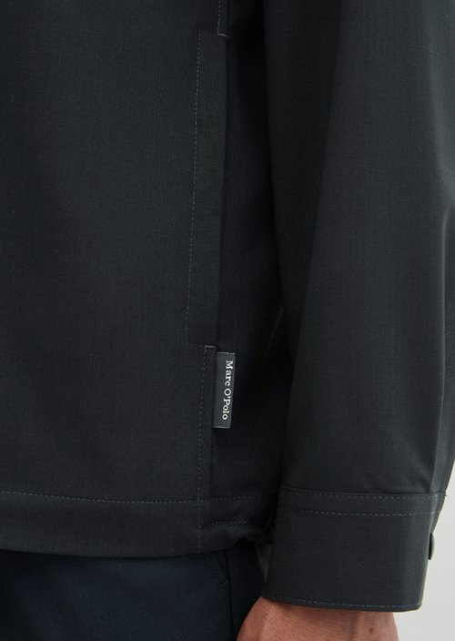 Overshirt Travel Collection — Deep Night Blue