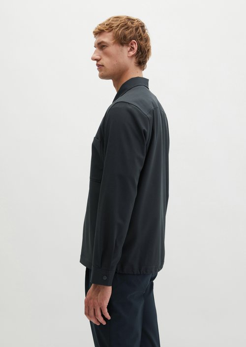 Overshirt Travel Collection — Deep Night Blue