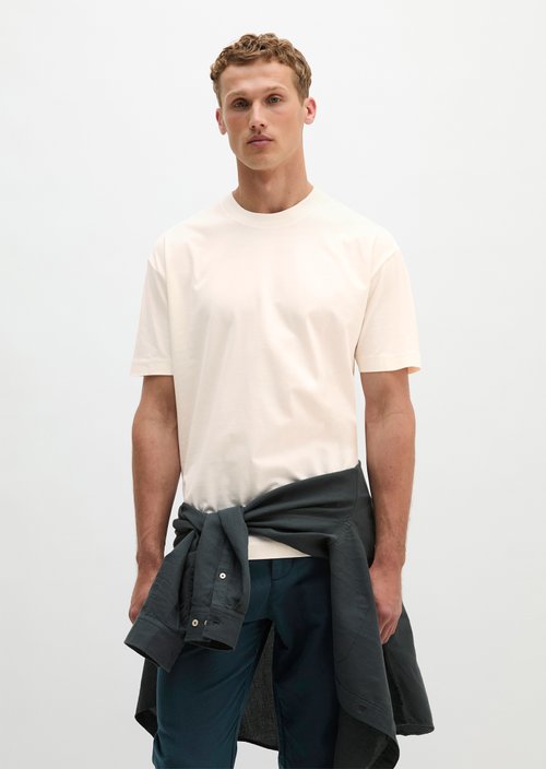 T-shirt loose — Silky White