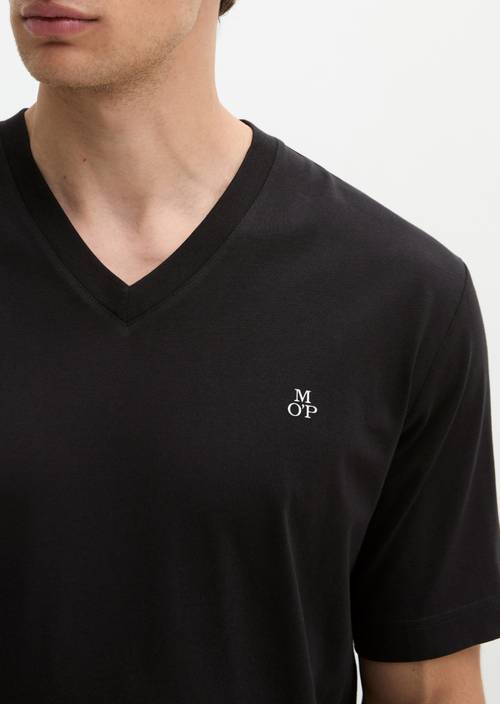 T-Shirt regular Black in Detailansicht