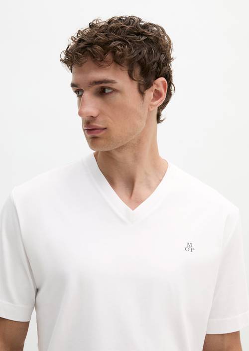 T-Shirt regular White in Frontalansicht