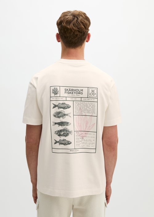 T-shirt loose — Silky White