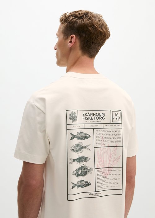 T-shirt loose — Silky White
