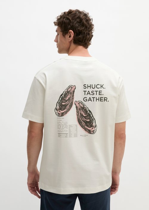 T-shirt loose — Silky White