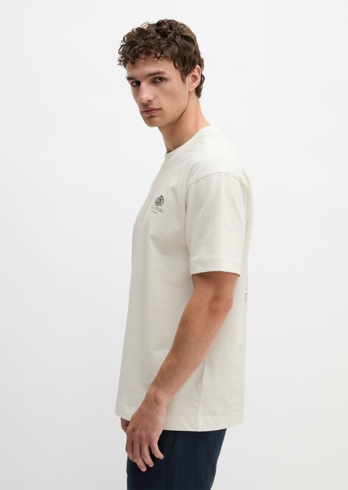 T-shirt loose — Silky White