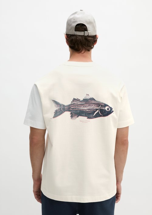 T-shirt loose — Silky White
