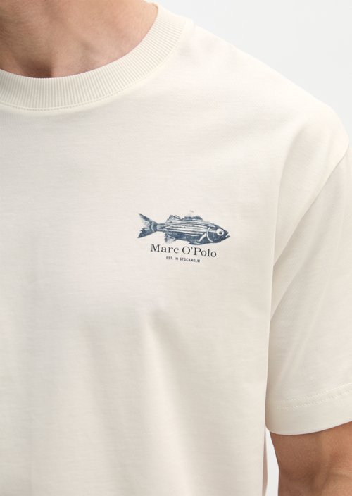 T-shirt loose — Silky White