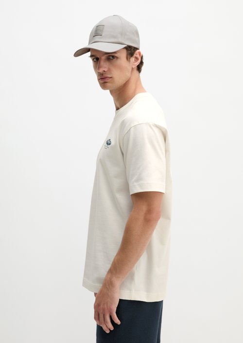 T-shirt loose — Silky White